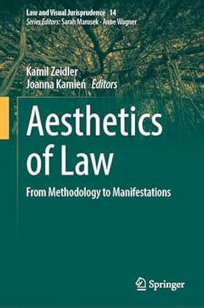 Aesthetics of Law From Methodology to Manifestations