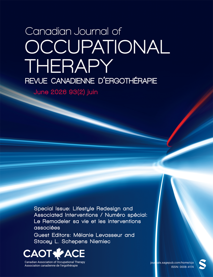 Canadian Journal of Occupational Therapy